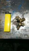 Coupler-Connector-Adapter Pipe-Fitting Hose Barb Barbed-Tube Brass 8mm with Valve 