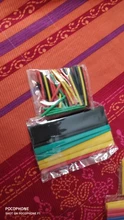 164 unids/set termorretráctil tubo termoretractil poliolefina tubo Cable Kit de surtido aislado manguito tubo de envoltura de alambre Cable manga