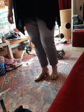 Zapatos de salón tango salsa Latino para niñas, zapatos de tacón bajo, 20 colores