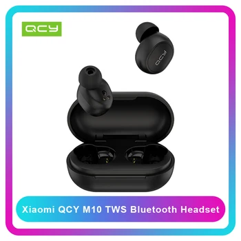 

QCY M10 TWS Earphone Wireless Bluetooth 5.0 Earbuds IPX4 App Control Waterproof IOS Android беспроводные наушники
