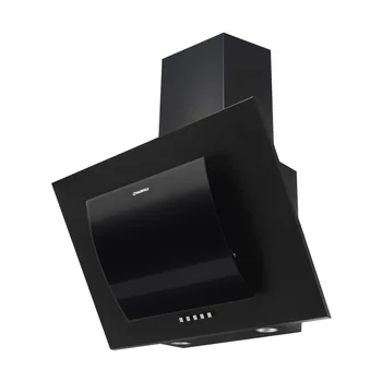 

Range Hood maunfeld Tower round 60 black/black дугообразное glass