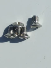 10/50 M2 M2.5 M3 M3.5 M4 M5 M6 M8 A2-70 de acero inoxidable 304 GB819 Cruz Phillips plana tornillo de cabeza avellanada perno longitud de 3-100mm