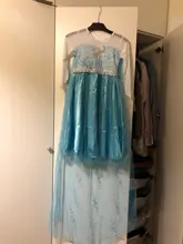 Snow-Costumes Robe Dresses Carnaval Princess-Dress Cosplay Girls Kids Disfraz Vestidor