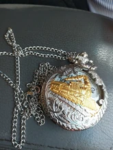 Collar de bolsillo de cuarzo con colgante mágico Vintage, Popular, Retro, regalo personalizado para familiares y amigos