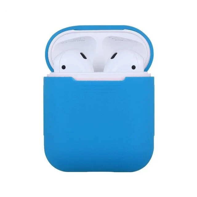 Небесно-голубой Apple Airpods для мужчин и женщин Airpod Koruma для мужчин - Цвет: Небесно-голубой