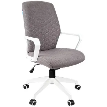 

Operator chair Helmi hl-m05 "ambition", gray fabric, plastic white, swing mechanism