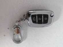 TPU suave funda de llave de control remoto para coche cubierta para Hyundai ix25 ix35 i10 i20 Solaris Tucson Sonata Santa Fe deporte Elantra Creta Verna