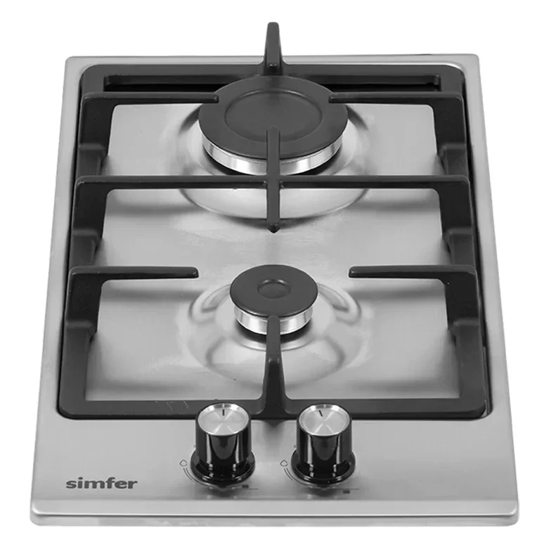 Газовая варочная панель Simfer H30V20M511 газовые домино две конфорки чугунная решетка