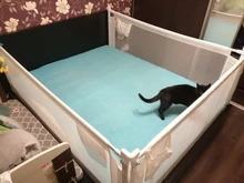 Baby Playpen Barrier Bed Fences Crib Safety-Rails Infants Newborns Babies Children 