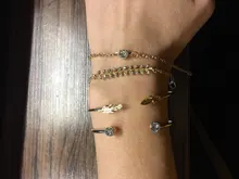 Pulsera de cadena multicapa con hojas mezcladas para mujer, 31 estilos, bohemio, mapa de letras, cristal geométrico, pentagrama infinito
