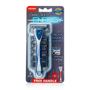 

Male machine careax energy for shaving + cassette 4 PCs