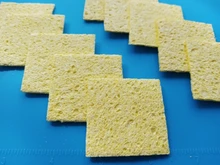 Cleaner Pads-Tools Soldering-Iron-Tip Welding Yellow 10pcs/Lot Sponge Top-Quality