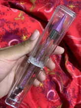 Pluma de cera para punteo de Metal acrílico, dos cabezales, diamantes de imitación, recolector de gemas de cristal, tachuelas artísticas para uñas, 1 unidad