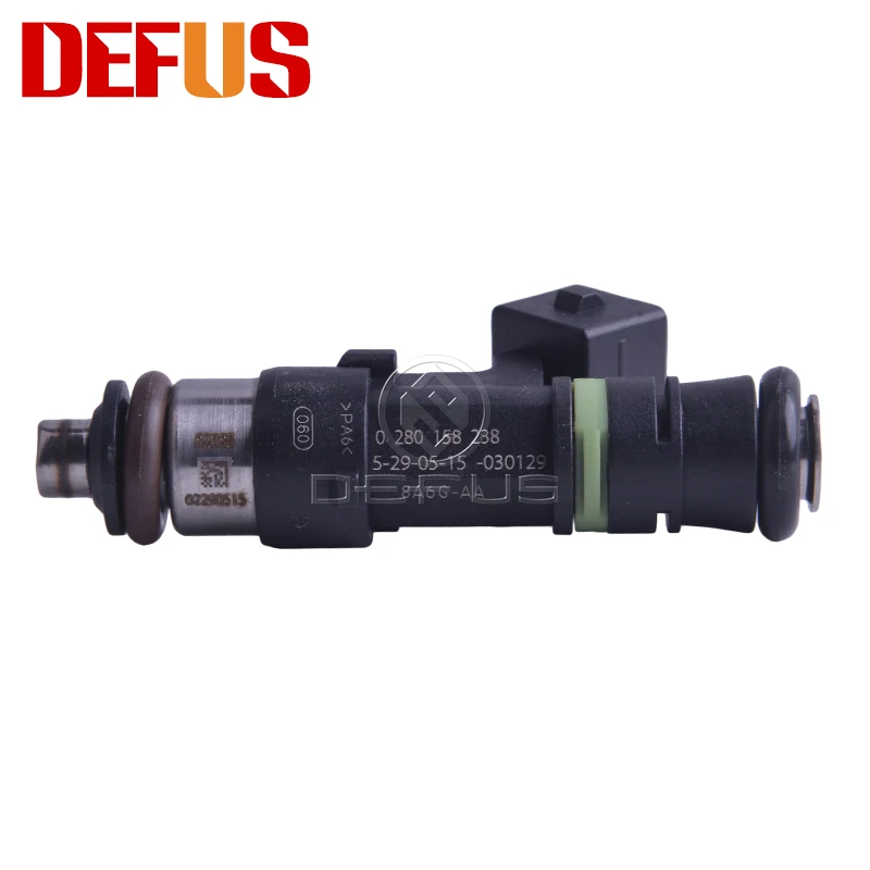 DEFUS Топливная форсунка 4 шт. 0280158238 для Ford C-Max II Ecosport Fiesta Saloon VI Focus 1.6L 1674854 насадка Bico 0 280 158 238 Новинка