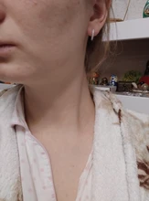 ANENJERY 925 de plata esterlina Simple circón de una sola fila pendientes para las mujeres brincos oorbellen pendientes de botón pendientes S-E14