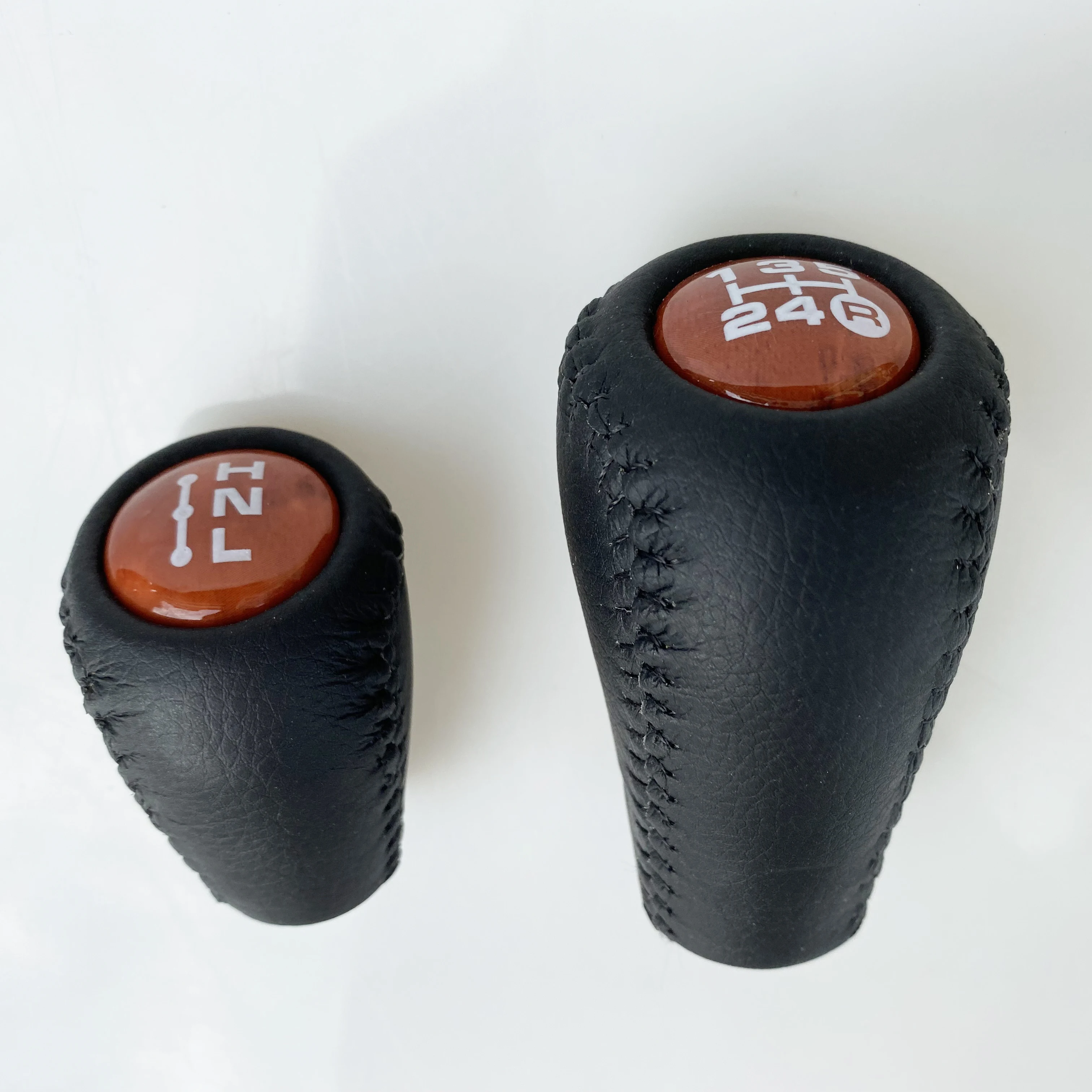 Land Cruiser 70 Series Car Wood Leather Gear Shift Konb For LC70