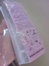 Depiladora de depilación cera unisex, rollo de tiras de papel de cera 20 #4, 100 Uds.