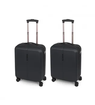 

Set 2 Suitcases Cabin 4 Wheels Gabol Paradise Black