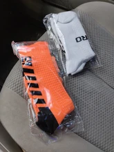 Nuevo Calcetines de calcetines de hombre para correr deporte de senderismo Calcetines de fútbol de función de compresión calcetines de la rodilla de alta