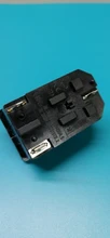 AC Socket Inlet-Plug-Connector 10a Fuse Iec320 C14 Female Electrical 3-Pin 250V LED Red