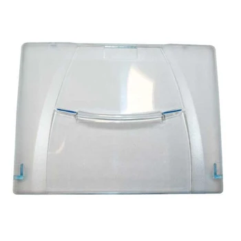 

The panel of the refrigerator is turquoise, for the box vegetables-fruit. Dimensions 24, 5x18 cm.