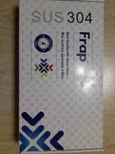 Frap-grifos de acero inoxidable para cocina, mezclador de un solo Mango, de un solo orificio, para fregadero, Y40107