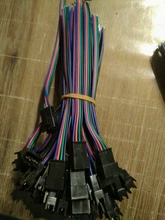 Conectores LED JST, macho y hembra, tira de led RGBW 3528 RGB RGBW 5050, 5 pares ~ 100 pares, 3 pines, 4 pines, 5 pines, 6 pines