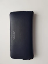 WEICHEN-cartera de mano larga para mujer, billetera de gran capacidad, monedero para teléfono, tarjetero