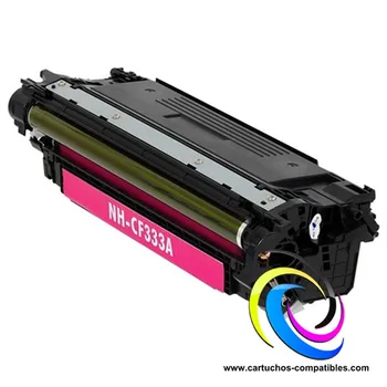 

HP CF333A Toner Magenta compatible LaserJet Enterprise M650 M651dn M651n M651xh M651xhm CF330X CF331A CF332A CF333A