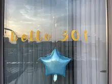 30 40 50 60th años cumpleaños decoración papel con brillo dorado Banner confeti de guirnalda globo 30th decoraciones para fiesta de cumpleaños de adultos