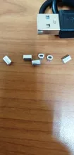 M0.8 M1.0 M1.2 M1.5 M2 M3 M5 M6 M8 carcasa de aluminio casquillos para cuerdas de alambre de Cable crimpado acero Chuck chaqueta