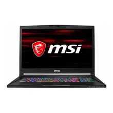 Игровой портативный компьютер MSI 15-DB0028NS 17," i7-8750H 16 GB ram 256 GB SSD+ 1 ТБ белый
