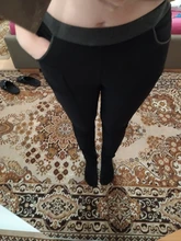 Pantalones de pitillo de talla grande para mujer, polainas de invierno cálidas de terciopelo grueso, ceñido de cintura alta, mallas femeninas, 90H, S-4XL