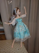 UCanaan-Muñeca BJD 1/4 SD de 18 pulgadas, muñecas articuladas de 18 bolas con ropa, atuendo, zapatos, peluca, maquillaje de pelo, el mejor regalo para niñas