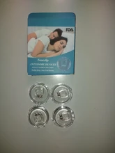 Pinza magnética de silicona para dejar de roncar, bandeja para dormir, dispositivo de protección de Apnea de sueño, dispositivo nocturno con funda