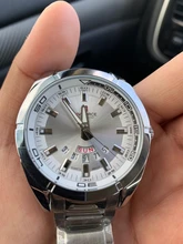 NAVIFORCE-Reloj informal de cuarzo totalmente de acero para hombre, cronógrafo deportivo resistente al agua con fecha, pulsera militar, mejor marca, masculino