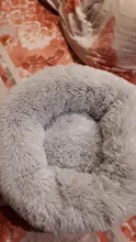 Pet bed for dog donut bed plush cat bed accessories kennels for dogs mascotas productos