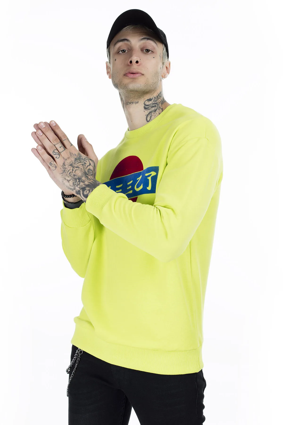 Breezy Печатный велосипедный воротник пот мужской пот 02010057 - Цвет: Зеленый
