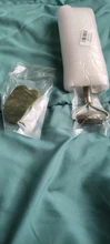 Gua Sha-masajeador de piedra Jade para cara, rodillo de Jade verde para estiramiento Facial, antiarrugas, 2/1 Uds.