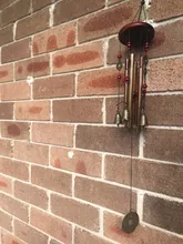 Wind-Chimes Decoration Garden-Tubes-Bells Wall-Hanging Yard Outdoor Antique Copper Living