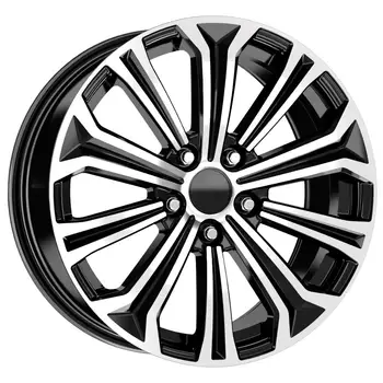 

16 inch [2 Wheels] Wheel Rims for Kone Elevator Vehicle 7.0*16-5*114.3 ET40 60.1 black Diamond 606-01