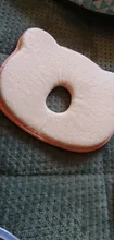 Almohada para Recién Nacido suave bebé enfermería previene la memoria de la cabeza plana cojín de espuma que forma la almohada posicionador para dormir proteger