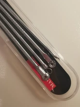 4 unids/set Blackhead Comedone acné grano defecto Extractor de vacío herramienta removedor de la espinilla cuchara para herramienta de cuidado de la piel