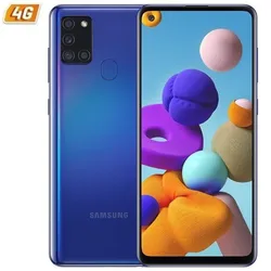 Смартфон Samsung galaxy a21s 4 ГБ/128 ГБ/6,5 дюйма/синий