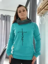Hoodies Sweatshirts Pullovers Long-Sleeve Warm Christmas Autumn Winter Faith Women Casual