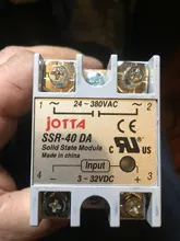 Single-Phase Control Shell Solid-State-Relay White SSR 25da/40da Cover DC AC Plastic