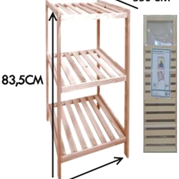

Shelf Wc 3 Prateleiras 830X350X350
