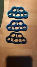 Pinza de dedo de silicona banda de resistencia, expansor de dedo, entrenador de fuerza, ejercicio, 3 uds.