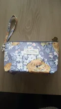 FUDEAM-bolsa de viaje con patrón de pájaro y rosa para mujer, bolsa de almacenamiento de artículos de tocador, organizador de Impermeable bolsa de cosméticos, portátil