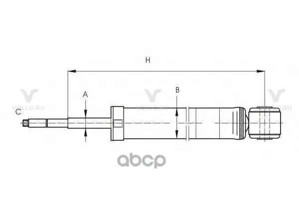 Z1086G Амортизатор